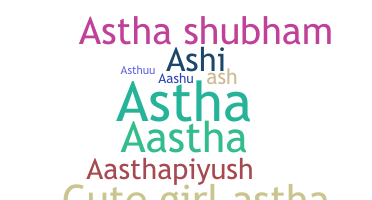 Apelido - astha