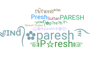 Apelido - Paresh