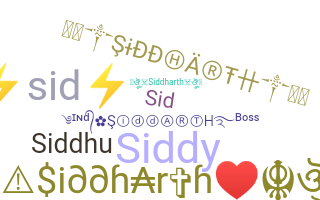 Apelido - Siddharth