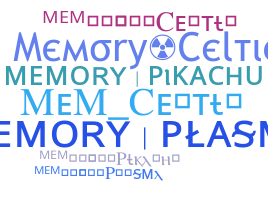 Apelido - MemoryClan