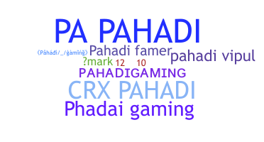 Apelido - pahadigaming