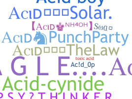Apelido - Acid