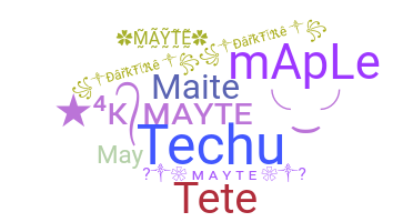 Apelido - Mayte