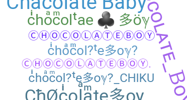 Apelido - chocolateboy