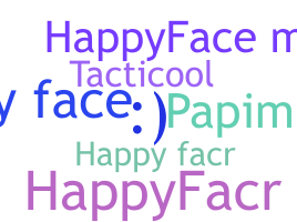 Apelido - happyface