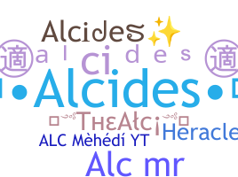 Apelido - Alcides