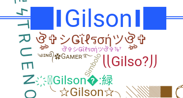 Apelido - Gilson