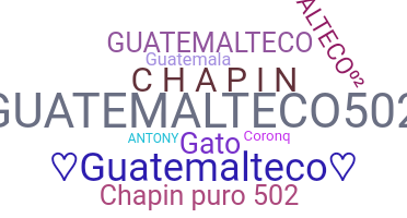 Apelido - Guatemalteco