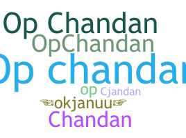 Apelido - Opchandan