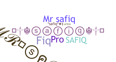Apelido - Safiq