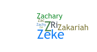 Apelido - Zachariah