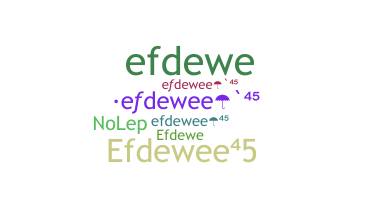 Apelido - efdewee45