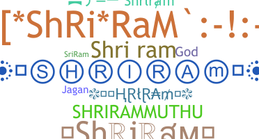 Apelido - Shriram