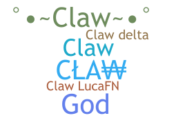 Apelido - CLAW