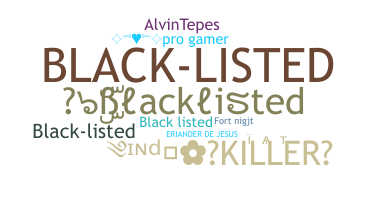 Apelido - Blacklisted