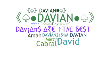 Apelido - Davian