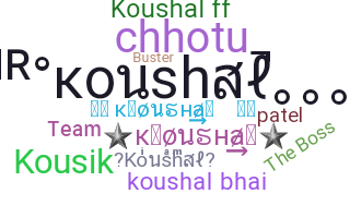Apelido - Koushal