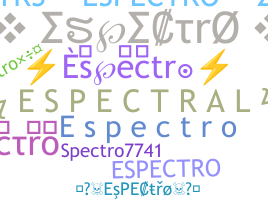 Apelido - Espectro