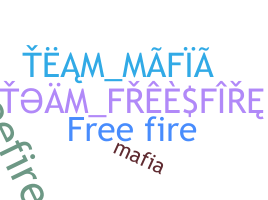 Apelido - TeamFreeFire
