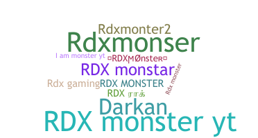 Apelido - RDXmonster