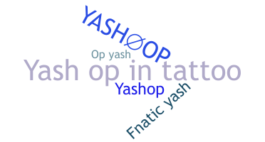 Apelido - YASHOP