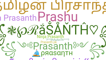 Apelido - Prasanth