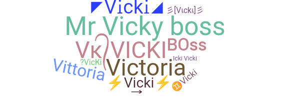 Apelido - Vicki