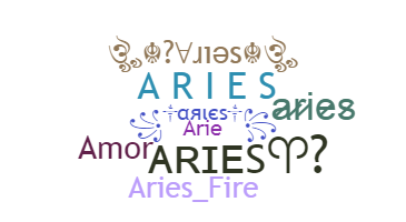Apelido - Aries