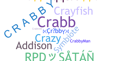 Apelido - Crabby