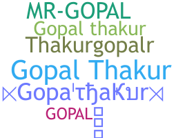 Apelido - Gopalthakur