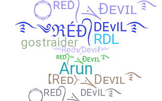 Apelido - reddevil