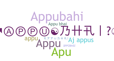 Apelido - Appubhai