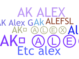Apelido - Akalex