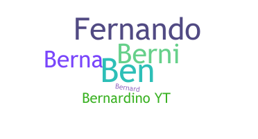 Apelido - Bernardino