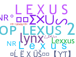 Apelido - Lexus