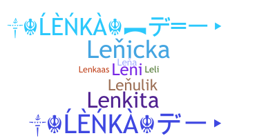 Apelido - Lenka