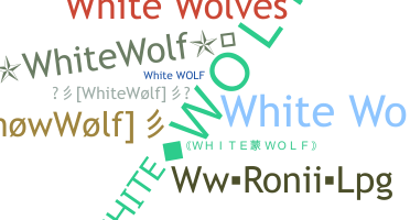 Apelido - WhiteWolf