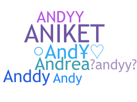 Apelido - Andyy