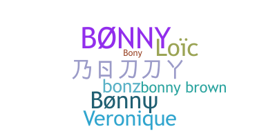 Apelido - Bonny