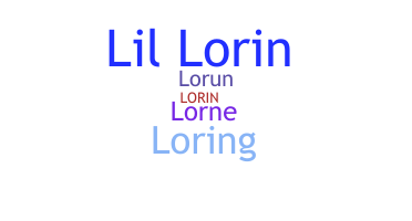 Apelido - Lorin