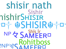 Apelido - Shisir