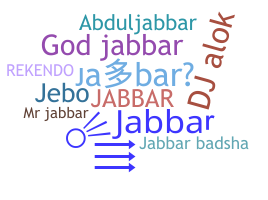 Apelido - Jabbar