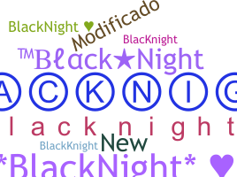 Apelido - Blacknight