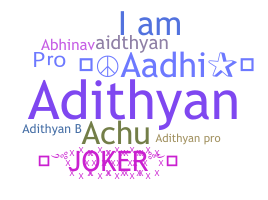 Apelido - ADITHYAN