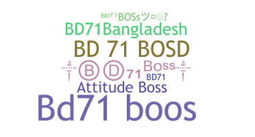 Apelido - BD71BosS