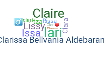 Apelido - Clarissa