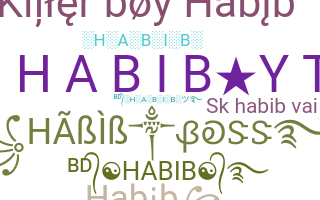 Apelido - Habib