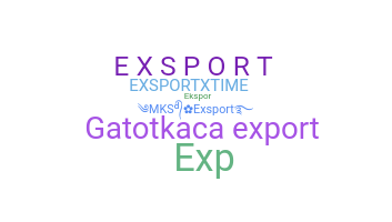 Apelido - export