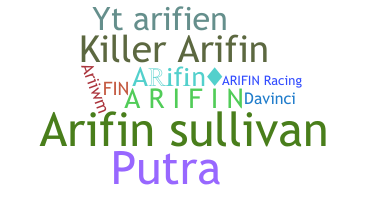 Apelido - Arifin