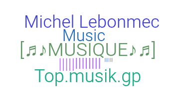 Apelido - Musique